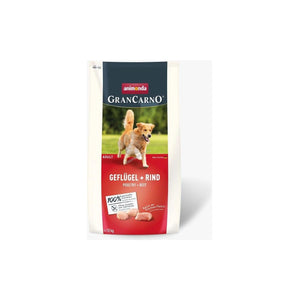 GranCarno Adult Poultry and Beef - храна за кучета с птиче и говеждо месо 12 кг