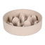 Flamingo Slow Feeder Greni Round Beige - купа за бавно хранене 790 мл, бежов