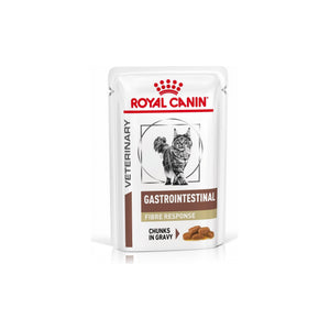 Royal Canin Gastro Intestinal Fiber Response - хапки в сос е пълноценна диетична храна за котки формулирана за компенсиране на лошото храносмилане 85 гр