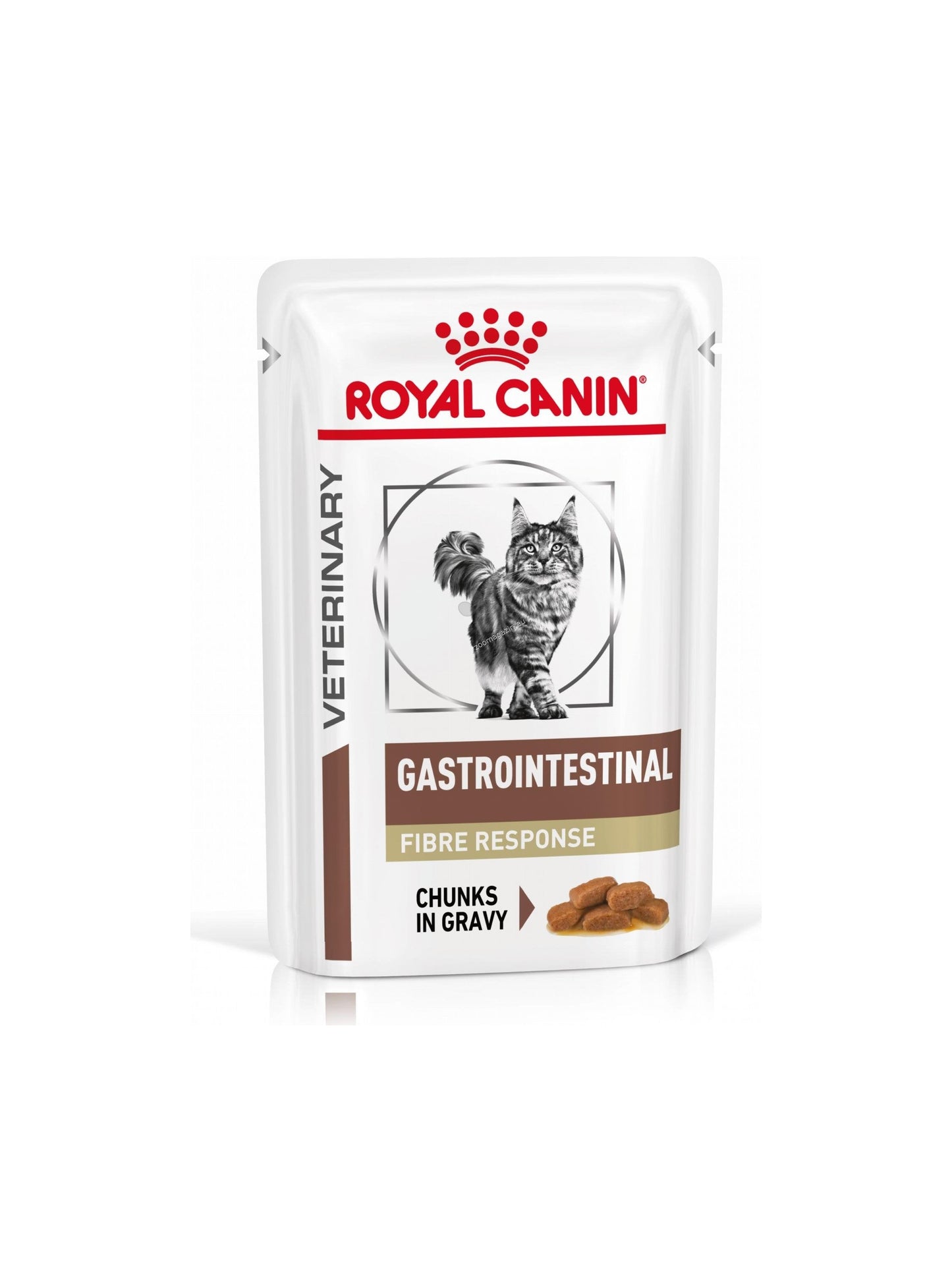 Royal Canin Gastro Intestinal Fiber Response - хапки в сос е пълноценна диетична храна за котки формулирана за компенсиране на лошото храносмилане 85 гр