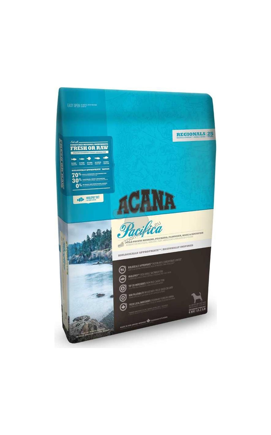 Acana Grain Free Pacifica - с три вида риба, подходяща за всички породи 11.4 кг.