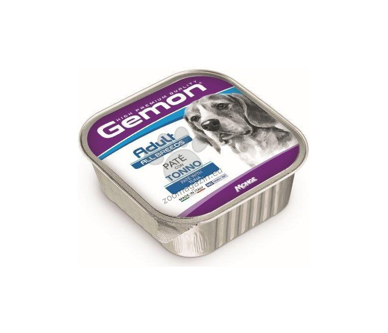 Gemon Adult Dog All Breeds Pate with Tuna – терин за кучета от всички породи с риба тон 150 гр