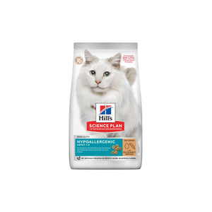 Hills Science Plan Hypoallergenic No Grain - пълноценна хипоалергенна храна за котки в зряла възраст с яйца и протеин от насекоми 6+1 кг
