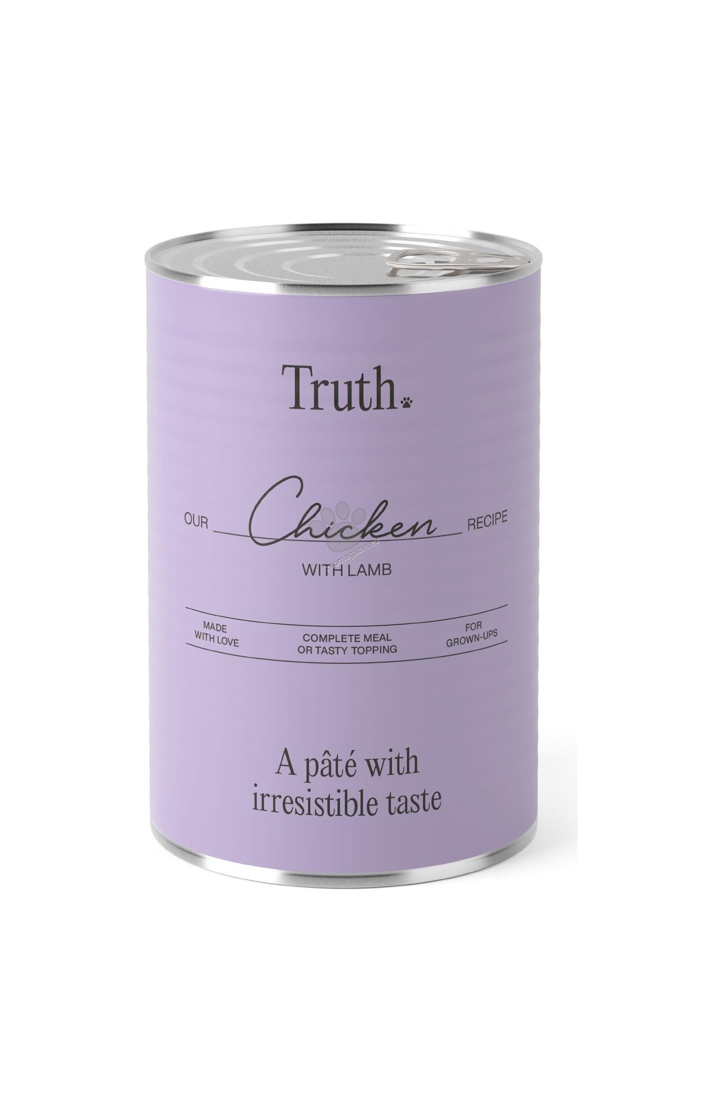 Truth Chicken and Lamb Pate Recipe - пълноценен пастет за кучета с пиле и агне 400 гр.