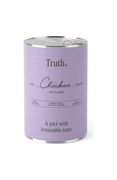 Truth Chicken and Lamb Pate Recipe - пълноценен пастет за кучета с пиле и агне 400 гр.