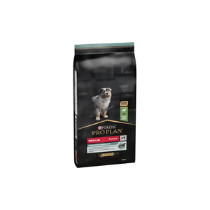 PRO PLAN Dog Medium Puppy Sensitive Digestion - пълноценна храна за малки кученца от средни породи с високо съдържание на агнешко месо 12кг