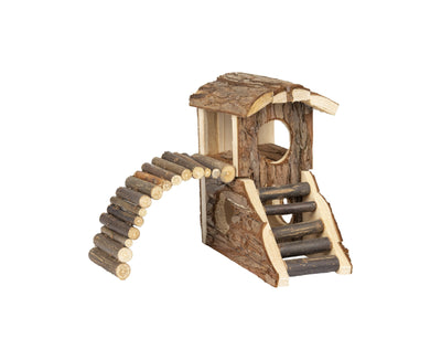 Flamingo Small Animal House Marty Brown - къщичка за малки животни 19 / 16,5 / 16,5 см