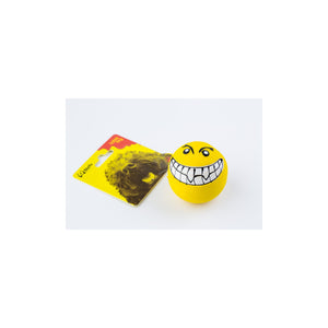 Stefo Latex Smile Emoji Ball - латексова топка за куче 6 см