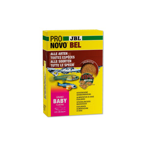 JBL ProNovo Bel Grano Baby - прахообразна храна за малки аквариумни рибки 3 x 10 мл