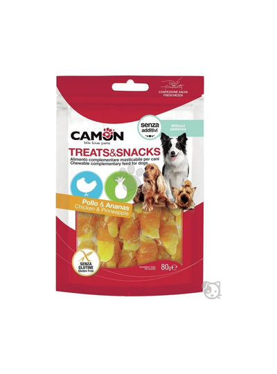Camon Pineapple and Chicken Bits - лакомства с пилешко месо и ананас 80 гр