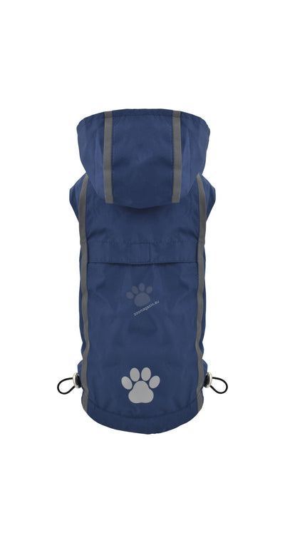 Nayeco Reversible Raincoat Blue Umbrella - двулицев дъждобран за куче