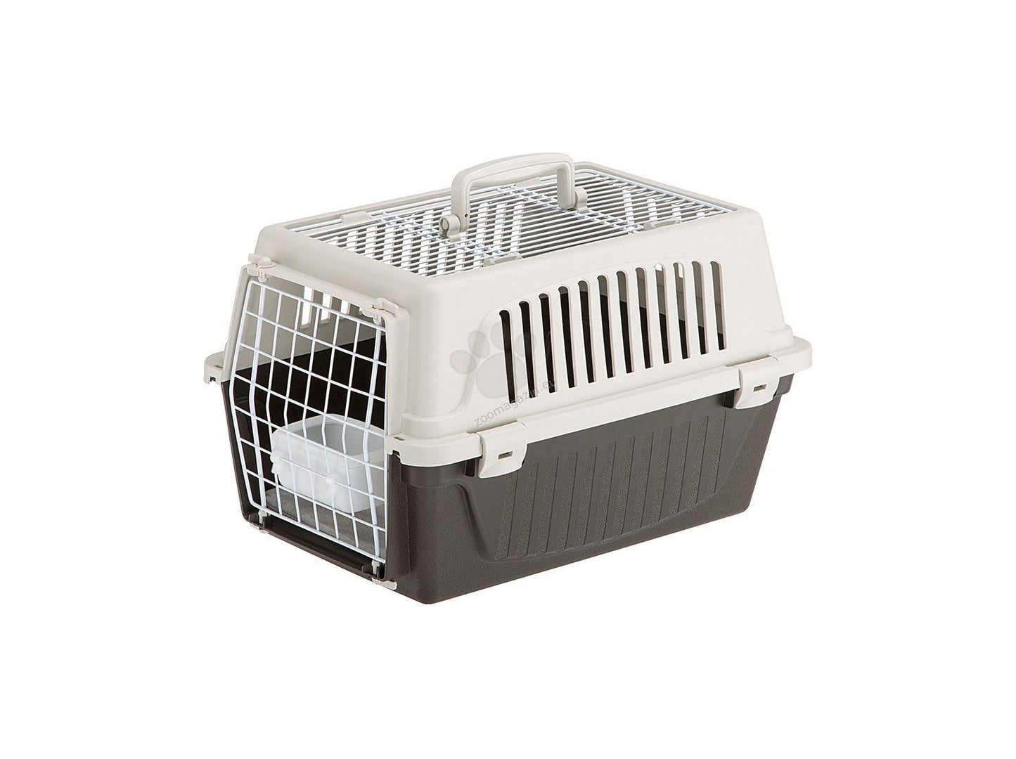 Ferplast - Atlas 30 Open - транспортна чанта / синя, сива / 60 / 40 / 38 cm