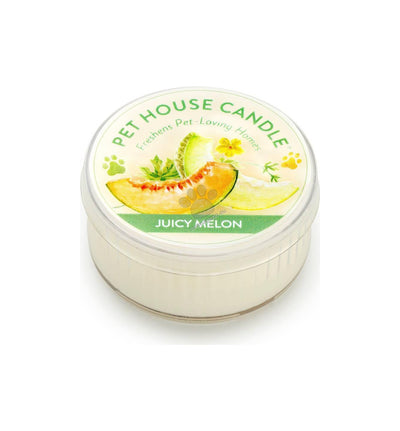 Pet House Candles Juicy Melon - натурална свещ с аромат на сочен пъпеш