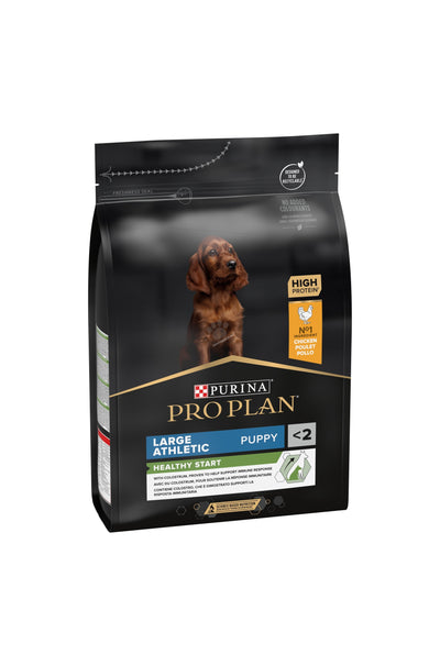 Pro Plan Dog Large Athletic Healthy Start - за малки кученца от едри атлетични породи с високо съдържание на пиле 3 кг