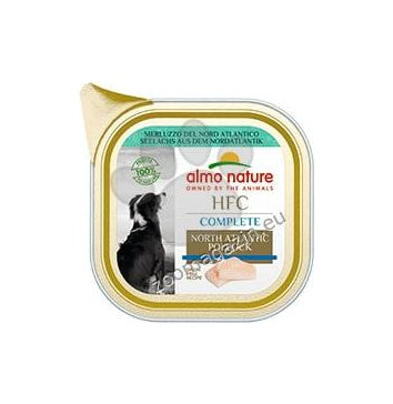 Almo Nature HFC Complete with Atlantic Pollock - пастет за кучета с мерлуза 85 гр