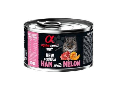 Alpha Spirit Cat - шунка с пъпеш 200 гр.