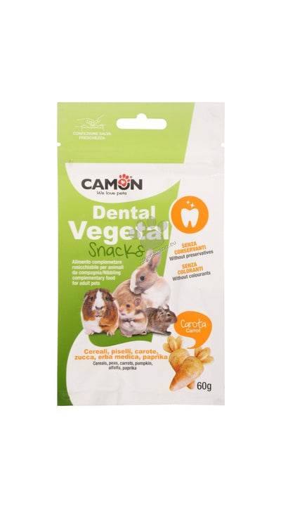Camon Carrots - лакомство за гризачи 60 гр