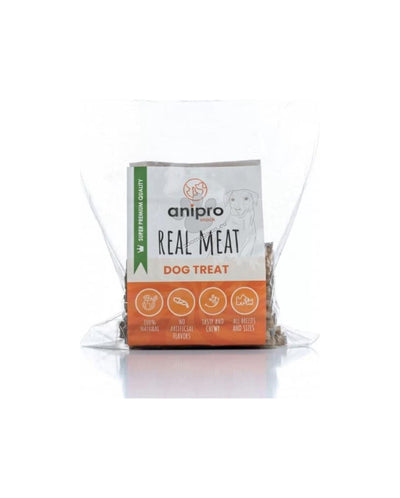 Anipro - кокал от телешка кожа 12 см, (80 бр/пакет)