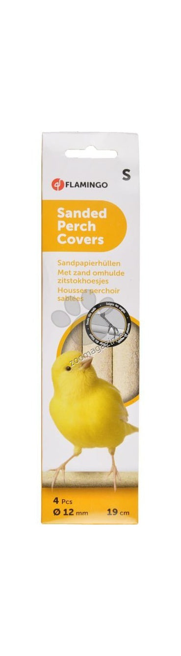 Flamingo Sanded Perch S - пясъчна кацалка за птици 19 см / 12 мм