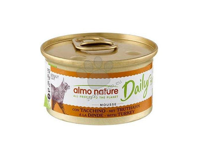 Almo Nature Daily Mousse with Turkey - консерва за котки с пуешко месо