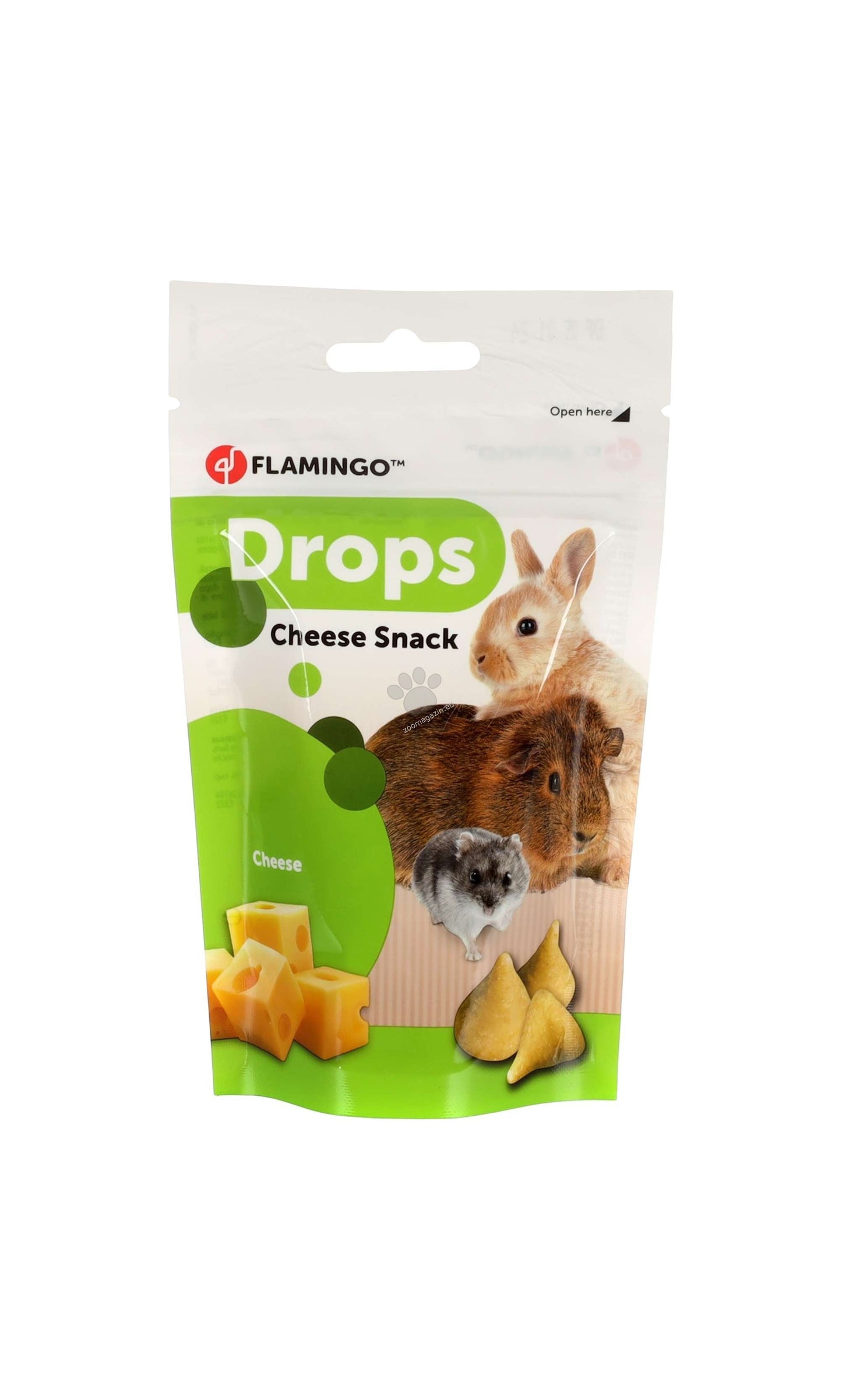 Flamingo Snacks Drops - лакомство за гризачи 75 гр