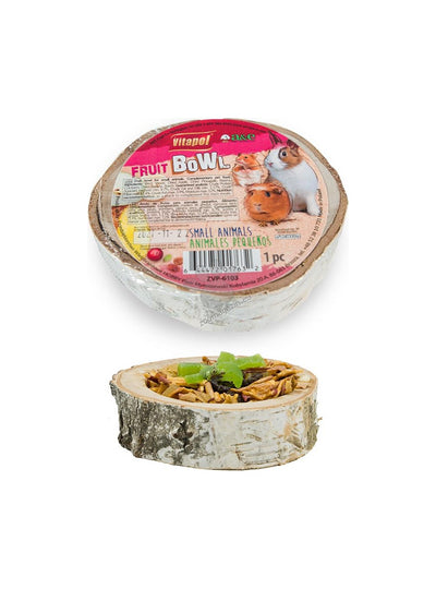 Vitapol herbal bowl for small animals - лакомство за гризачи с плодове 1 бр