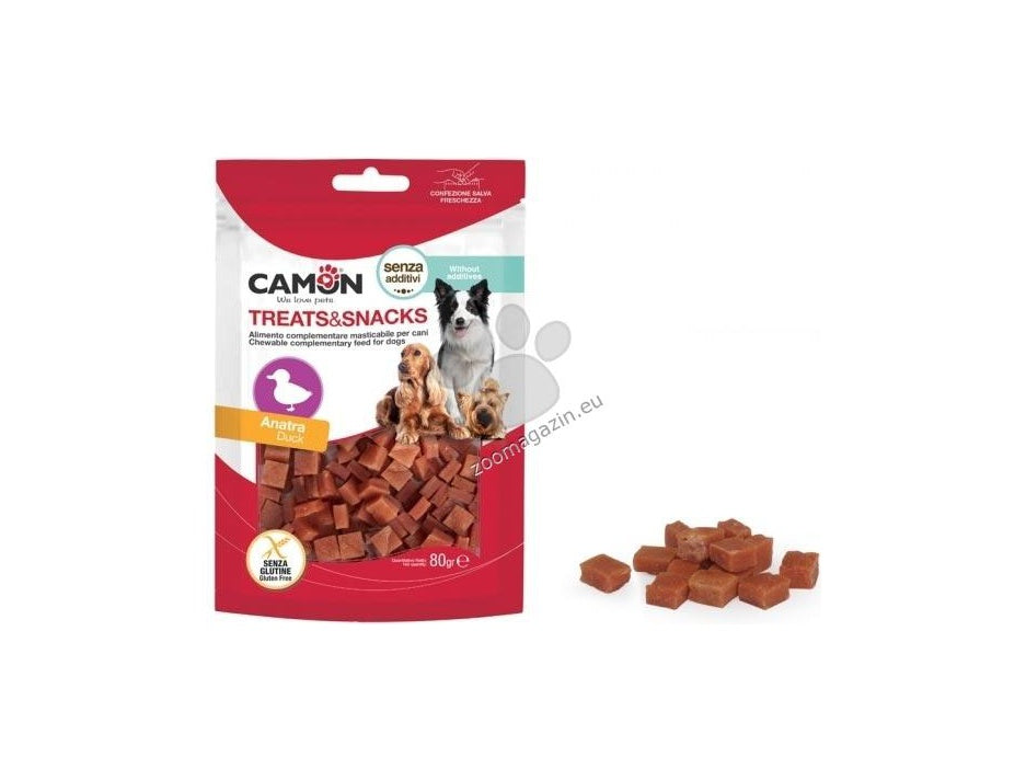 Camon Duck Cubes - лакомство за кучета с патешко месо 80 гр
