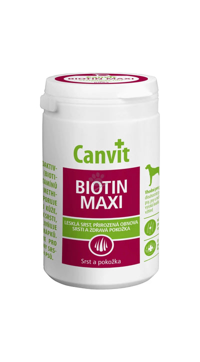 РАЗПРОДАЖБА Canvit Biotin for dogs - таблетки с биотин за средни и големи кучета  230 гр