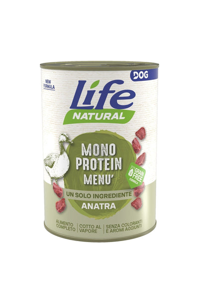 Lifedog Monoprotein Duck - монопротеинова консерва за кучета с патешко месо 400 гр