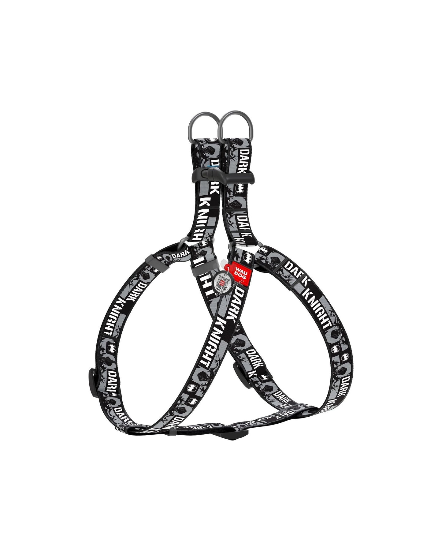 Collar Waudog Nylon Dog Harness Dark knight - нагръдник