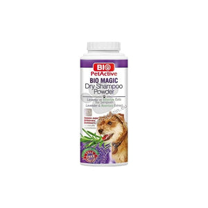Bio Pet Active - сух шампоан, пудра за кучета Bio magic 150 гр.