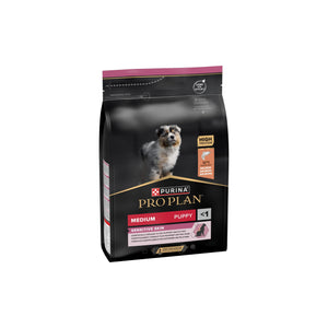 Pro Plan Medium Puppy Salmon - пълноценна храна със сьомга за кученца от средни породи 3 кг