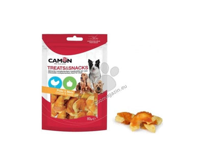Camon Chicken and Apple - лакомства за куче с пилешко месо и ябълка 80 гр