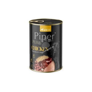 Piper Pure Dog Adult Chicken and Brown Rice - храна за кучета с пилешко и кафяв ориз 400 гр