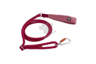 Hurtta ECO - регулируем повод въже, червен 120 - 180 см