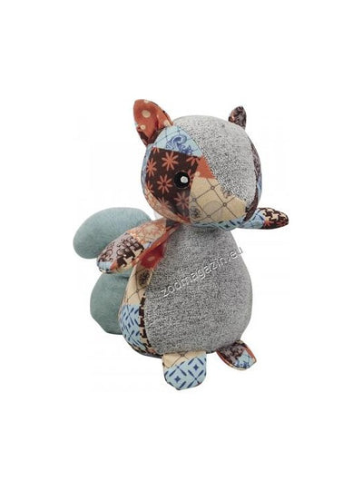 Nobby Plush squirrel Patchwork - плюшена катерица 20 см.
