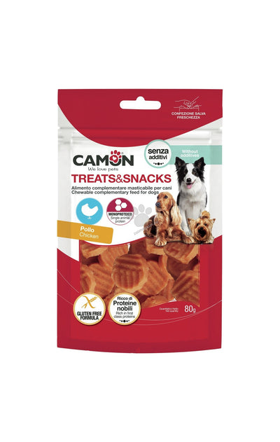 Camon Grilled Chicken Coin - лакомства със сушено пилешко месо 80 гр