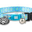 Max Molly Blue Retro Blue Smart ID - нашийник с чип за сигурност