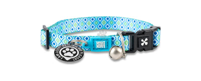 Max Molly Blue Retro Blue Smart ID - нашийник с чип за сигурност