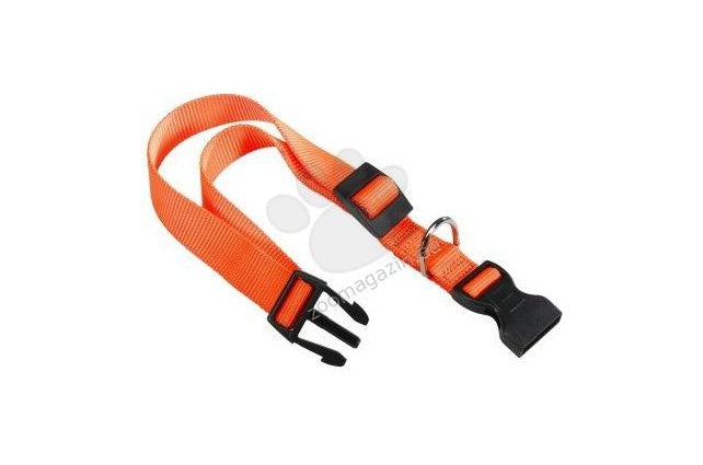 Ferplast - Club C10/32 - регулируем нашийник с пластмасова катарама,за кучета с обиколка на врата 23-32 см. / черен, розов, син, червен, оранжев /