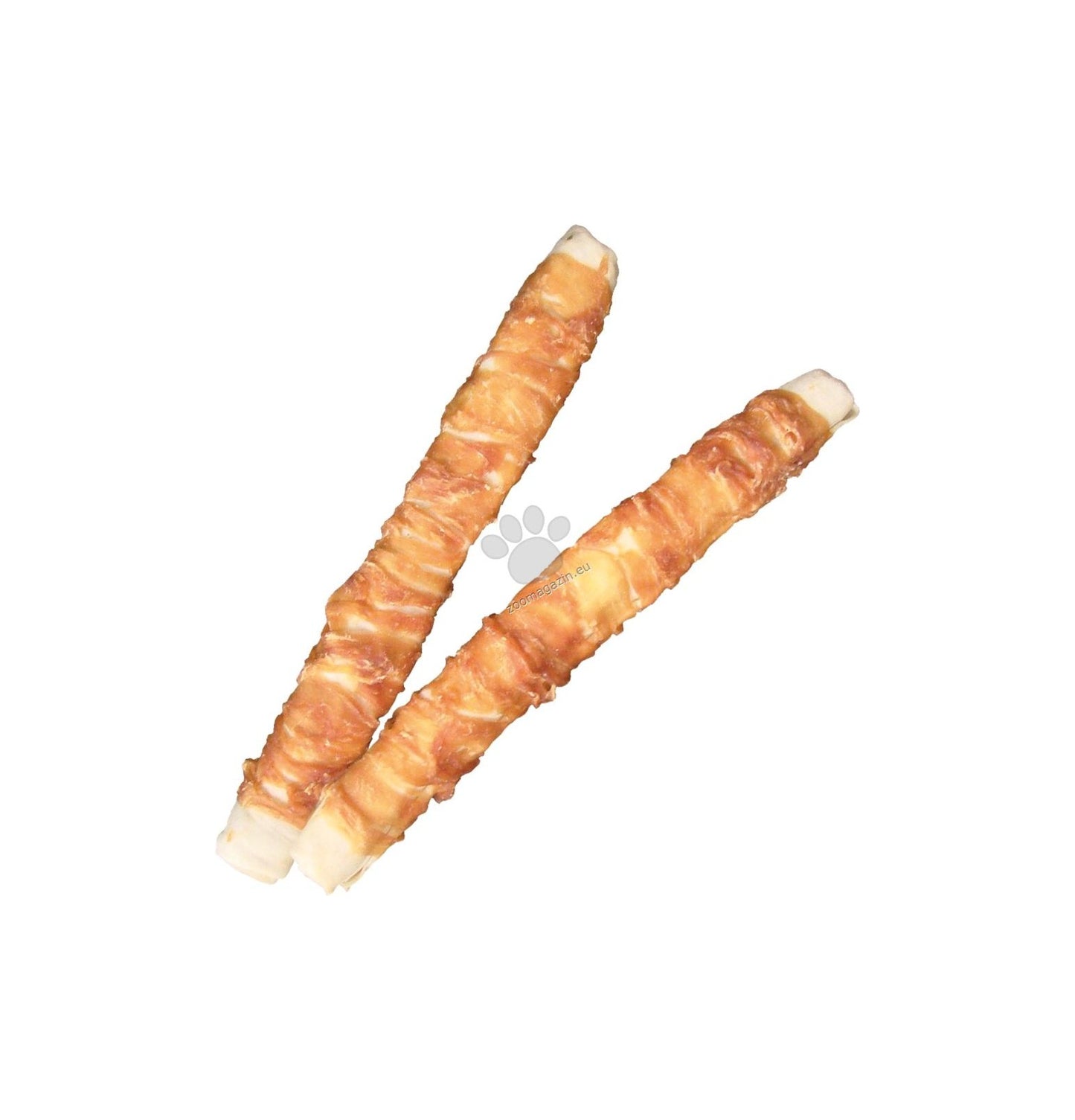 Nobby StarSnack Barbecue Wrapped Chicken XXL - пури от пресована кожа с пилешко месо, кутия, 27 см, 23 бр