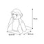 Flamingo Toy Drala Monkey - плюшена играчка 20,5 / 10,5 / 19 см