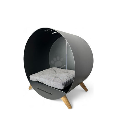 Cadoo Puri Midnight Black - луксозно легло за домашни любимци 60 / 60 / 45