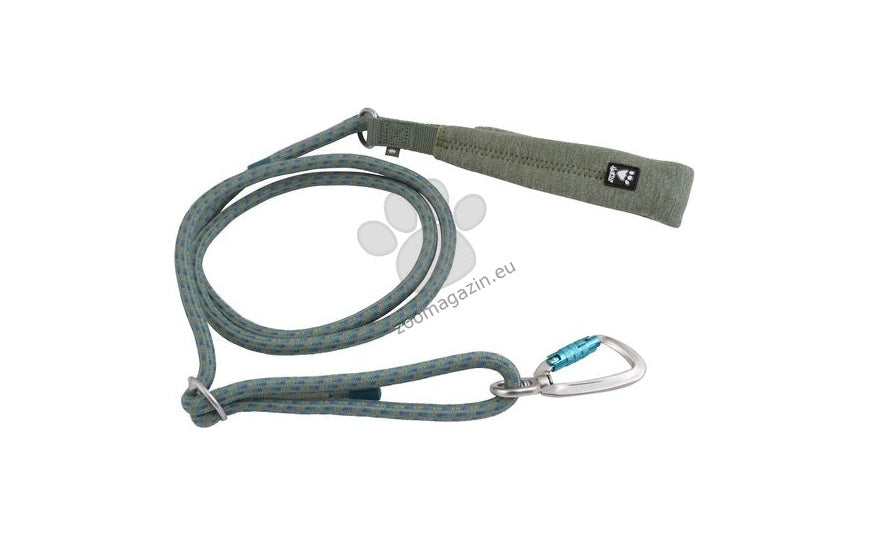 Hurtta ECO - регулируем повод въже, тъмнозелен 120 - 180 см