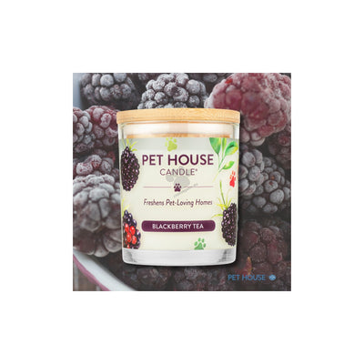 Pet House Candles Blackberry Tea - натурална свещ с аромат на къпинов чай