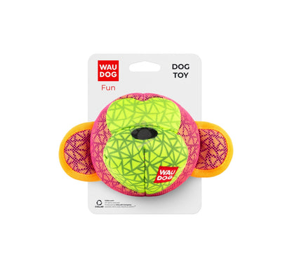 WAUDOG Fun dog toy Monkey design - играчка, розов /16х10см/
