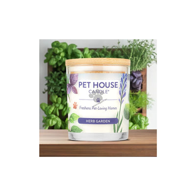 Pet House Candles Herb Garden - натурална свещ с аромат на билкова градина
