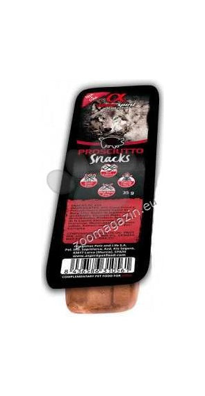 Alpha Spirit Prosciutto Snacks - лакомство, закуска прошуто 35 гр.