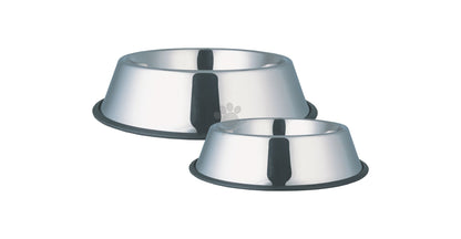 Enjoy Castron Antiderapant Inox - метална купичка с гумен кант 700 мл