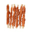 Enjoy Carnivore Chicken Twister Rawhide Chews - лакомство за куче от пресована кожа и пилешко месо 100 гр
